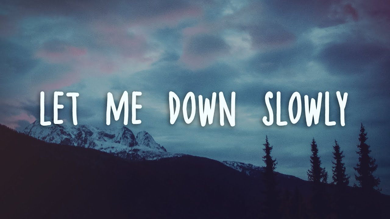 Alec Benjamin - Let Me Down Slowly (Lyrics) - YouTube Alec Benjamin Let Me Down Slowly Tekst