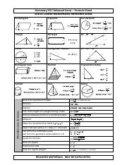 Algebra Eoc Reference Sheet Nc Math 3 Eoc Formula Sheet