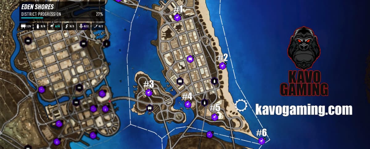All Flamingo Locations in Need For Speed Heat MAP - Kavo Gaming Need For Speed Heat Flamingo Locations