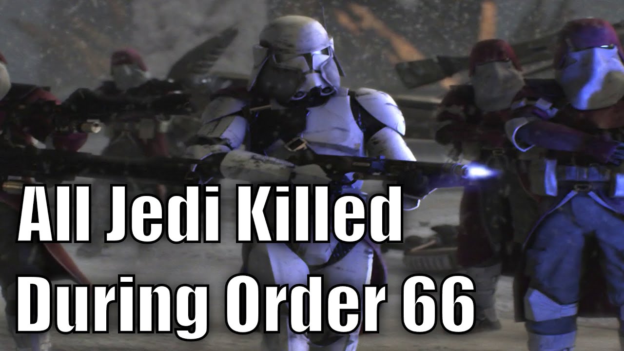 All Jedi Killed During Order 66 - YouTube Jedi That Died In Order 66