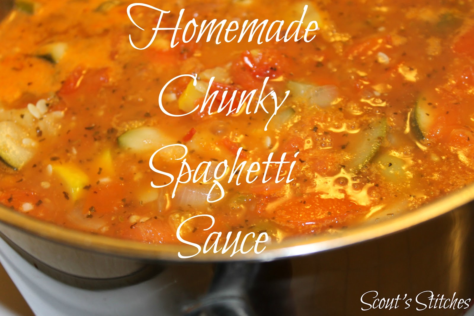 All The Joy: Homemade Chunky Spaghetti Sauce Chunky Spaghetti Sauce Homogeneous Or Heterogeneous