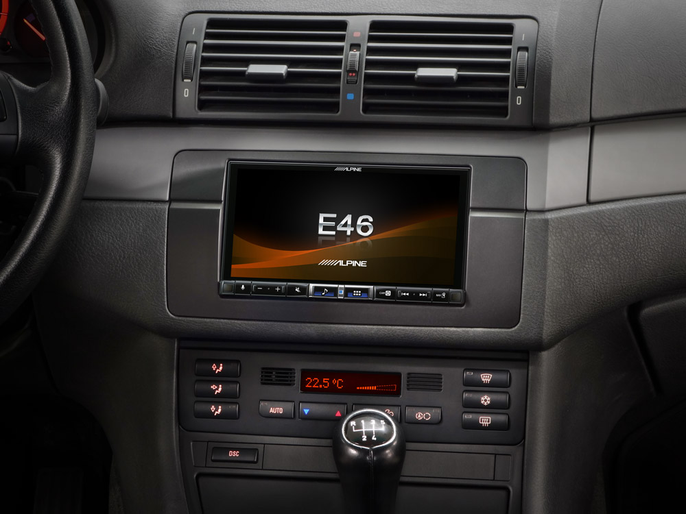 Alpine - iLX-705E46 Premium 2DIN Digital Media Station for BMW E46, car Radio 2 Din Bmw E46