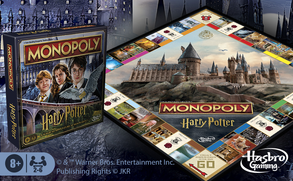 Amazon.com: Monopoly Harry Potter Edition - Juego de mesa | Una Gdzie Można Kupić Monopoly Harry Potter