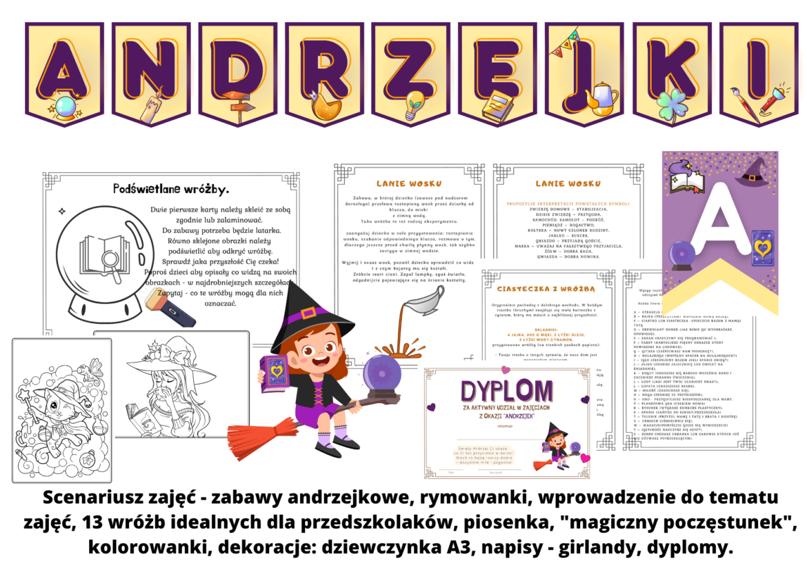Andrzejki Scenariusz Zajęć W Szkole
