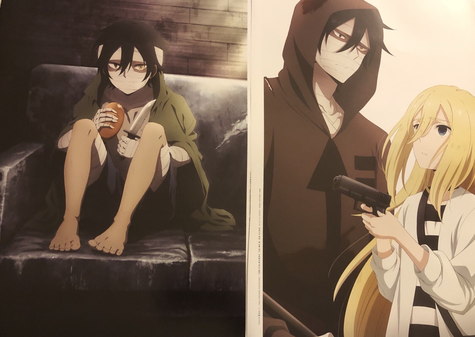 Angels of Death Satsuriku No Tenshi Zack Isaac Foster Rachel Gardner DS Rachel And Zack Angels Of Death