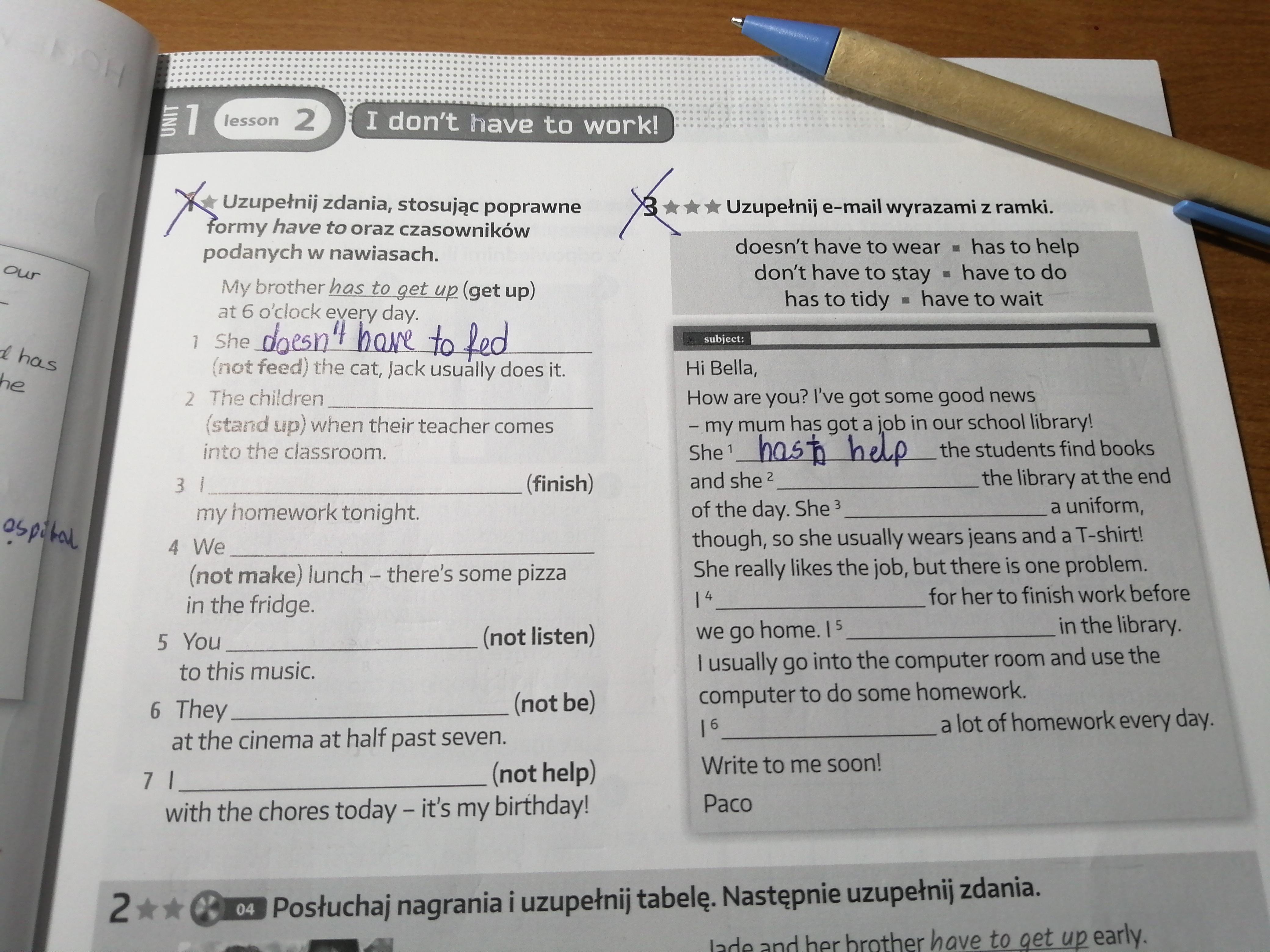 Język Angielski Klasa 5 Zeszyt ćwiczeń Odpowiedzi