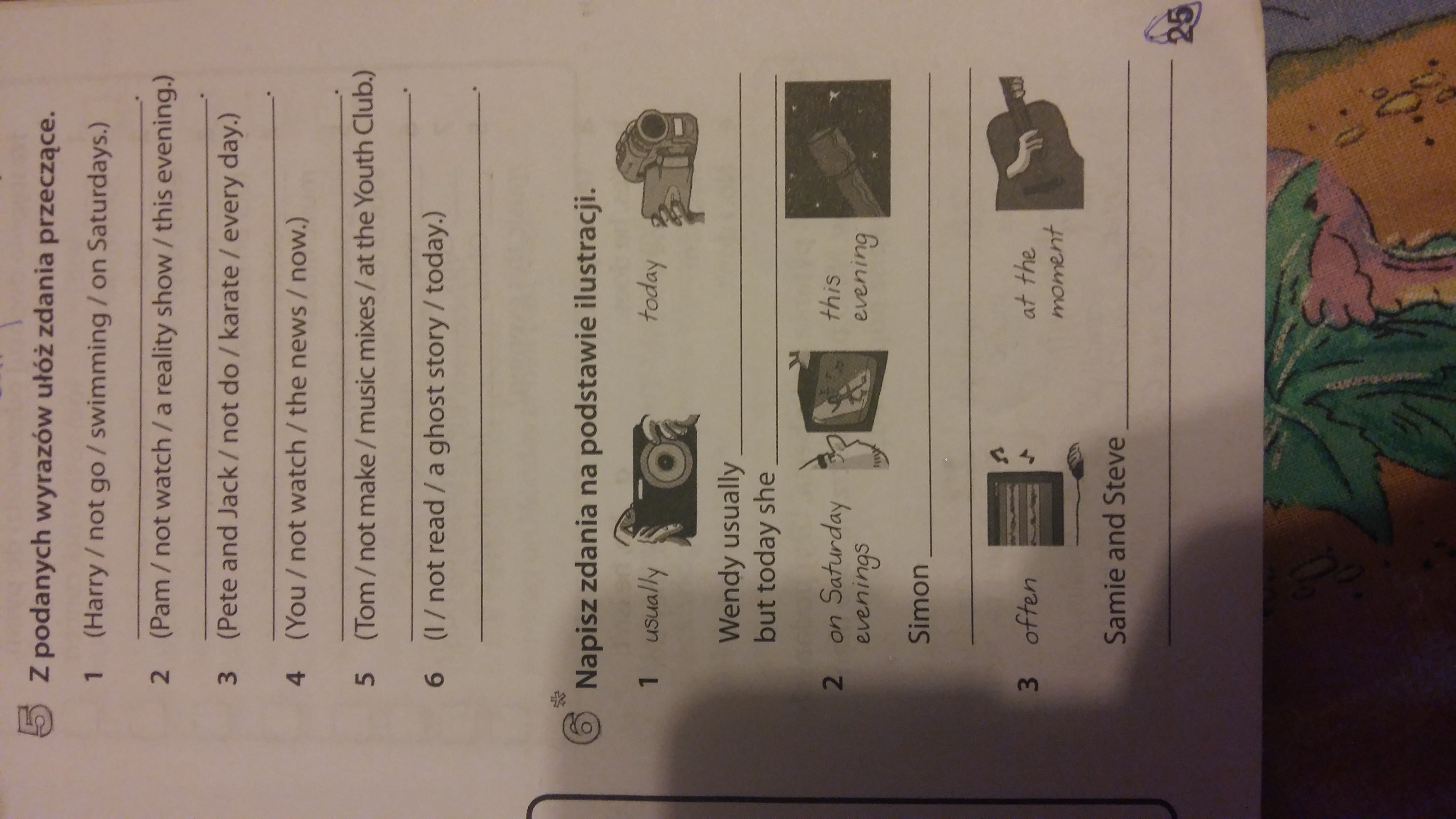 Angielski Evolution plus kl 5 Zad 6 i 5 s 25DAJE NAJ! !!!!Zdjęcia w Evolution Plus Klasa 5 Testy Pdf