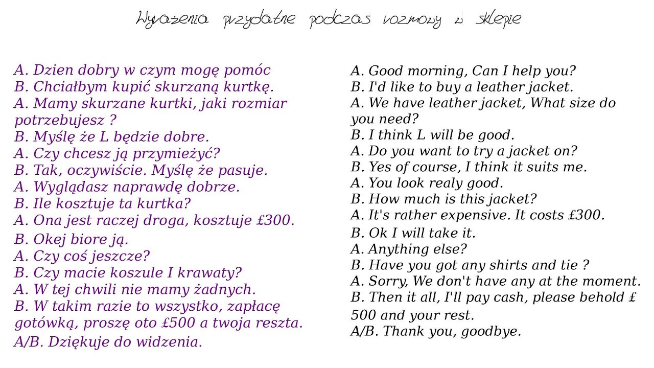 Tematy Do Rozmowy Po Angielsku Pdf