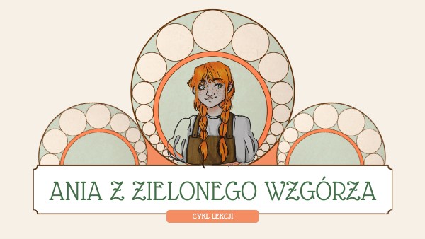 Ania Z Zielonego Wzgrza Scenariusz Lekcji