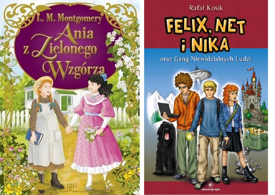 Ania z Zielonego Wzgórza /Felix, Net i Nika pakiet (13006391791 Ania Z Zielonego Wzgórza Lektura