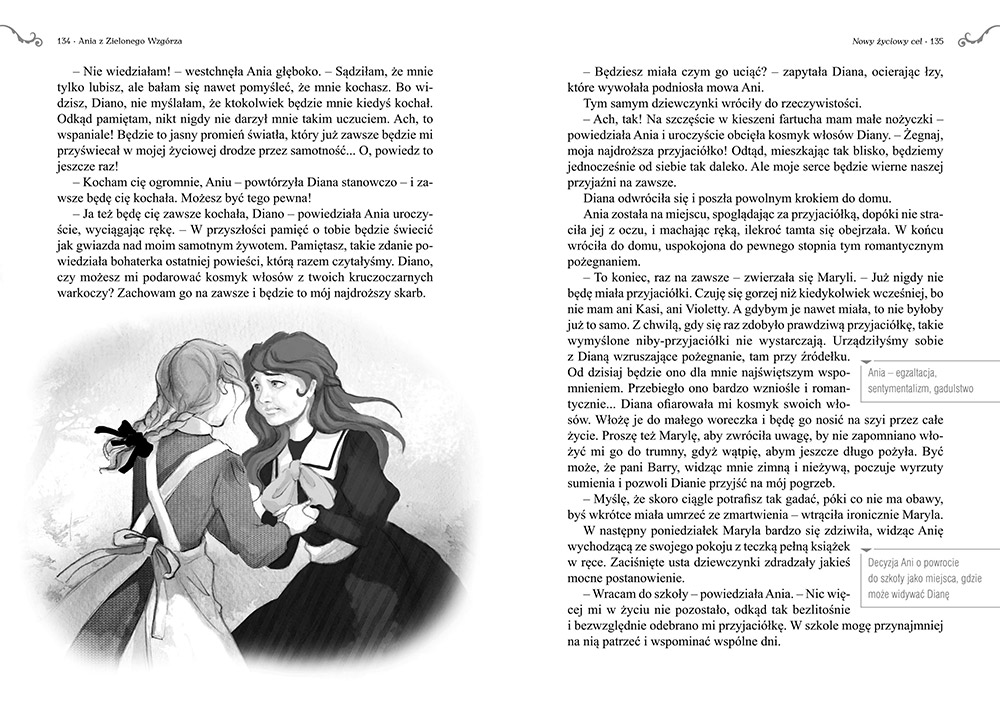 Ania z Zielonego Wzgórza - Lucy Maud Montgomery | lektury szkolne z 20 Pytan Do Lektury Ania Z Zielonego Wzgrza