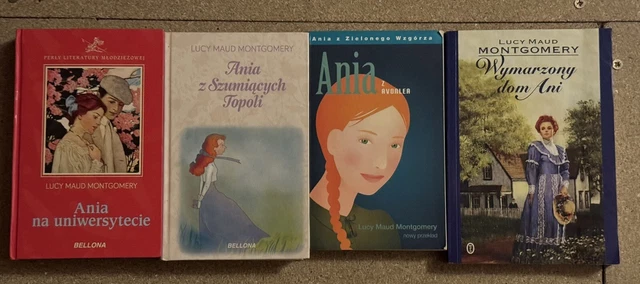 ANIA Z ZIELONEGO wzgórza Seria 4 Książka Polska Polish Book EUR 11,91 Książka Ania Z Zielonego Wzgórza