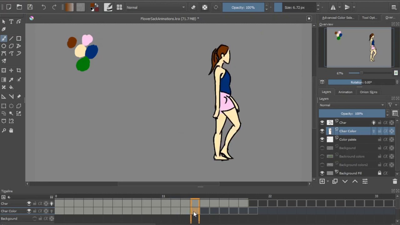 Animating in Krita 2020 - YouTube How To Use Krita For Animation