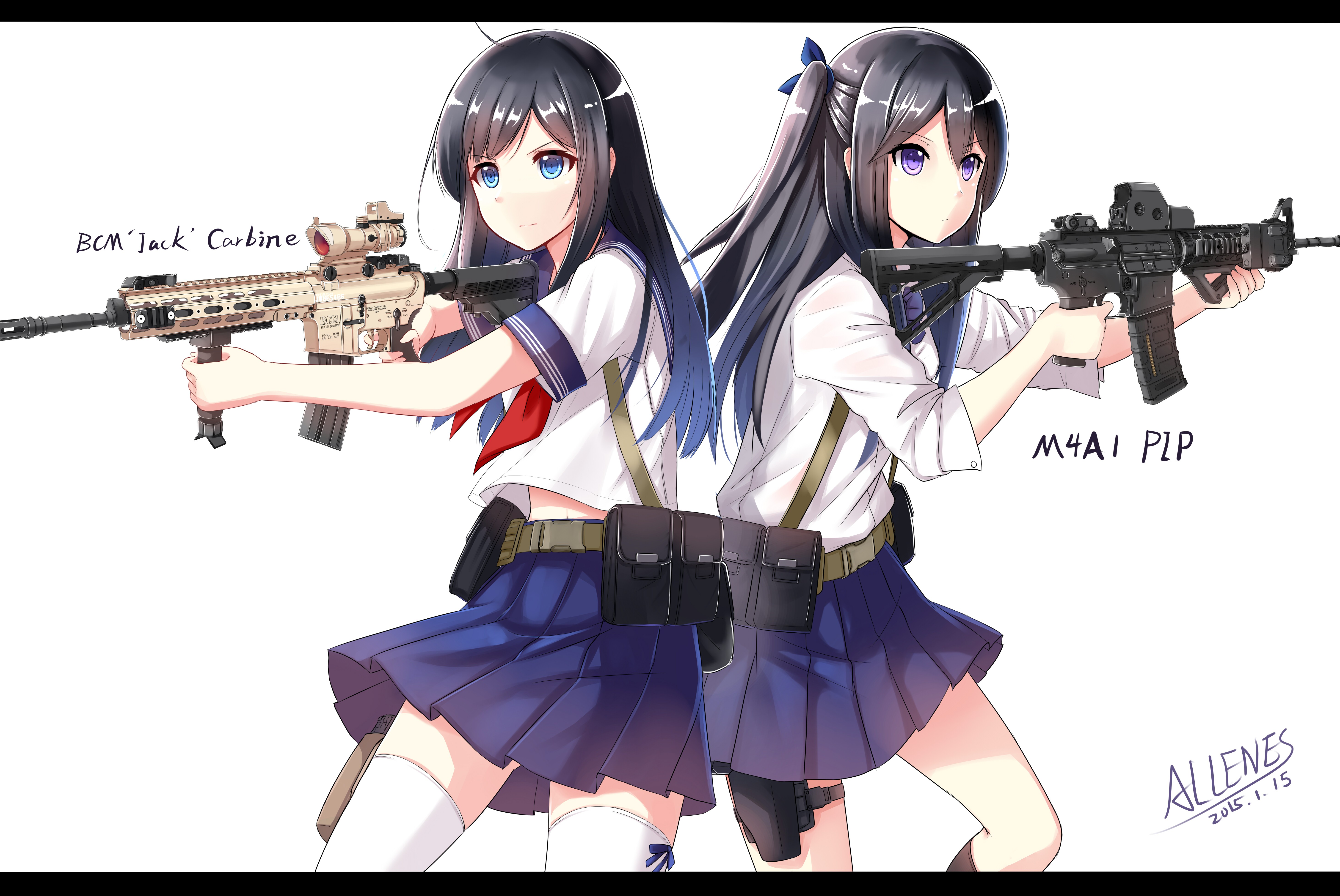 Anime Con Armas De Fuego