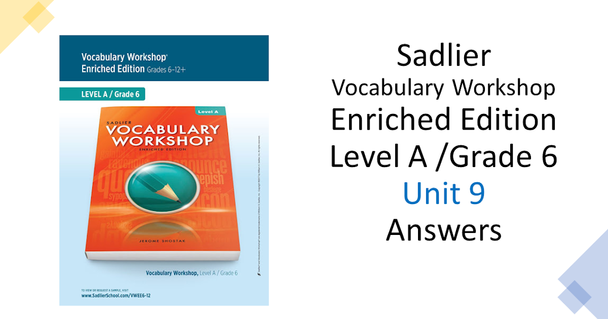 Answer Key For Sadlier Vocabulary Workshop Level B Level B V Sadlier Oxford Algebra 1 Practice Book Answer Key Pdf