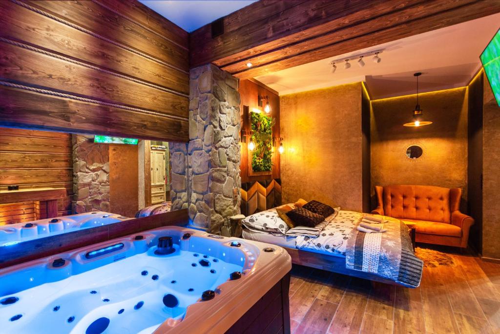Apartamenty Z Jacuzzi W Pokoju