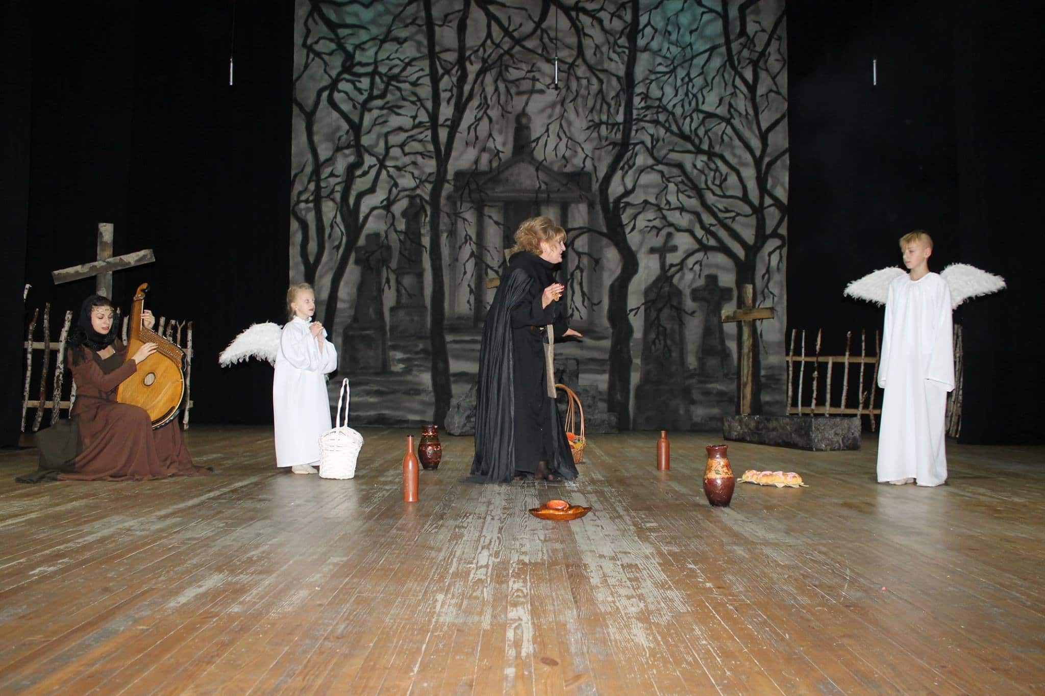 Arcydramat Mickiewicza „Dziady” cz. 2 w Polskim Teatrze w Żytomierzu Dziady Część 2 Widmo Złego Pana