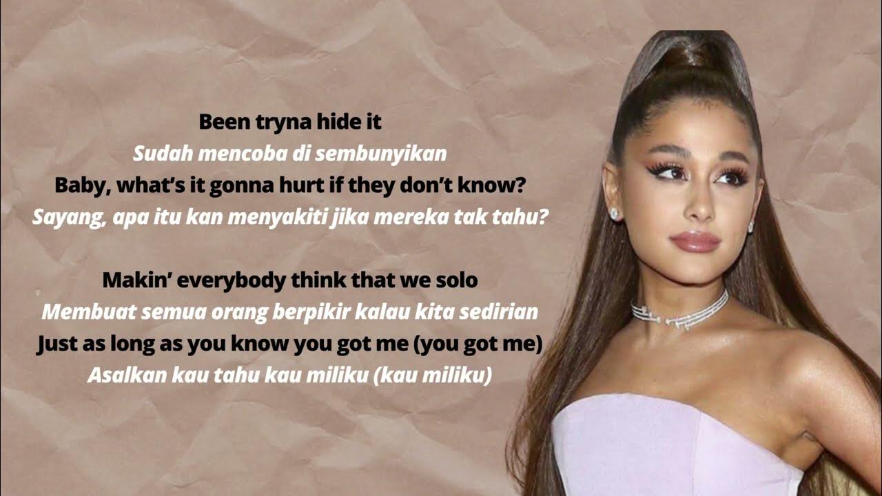 Ariana Grande Side To Side Tekst