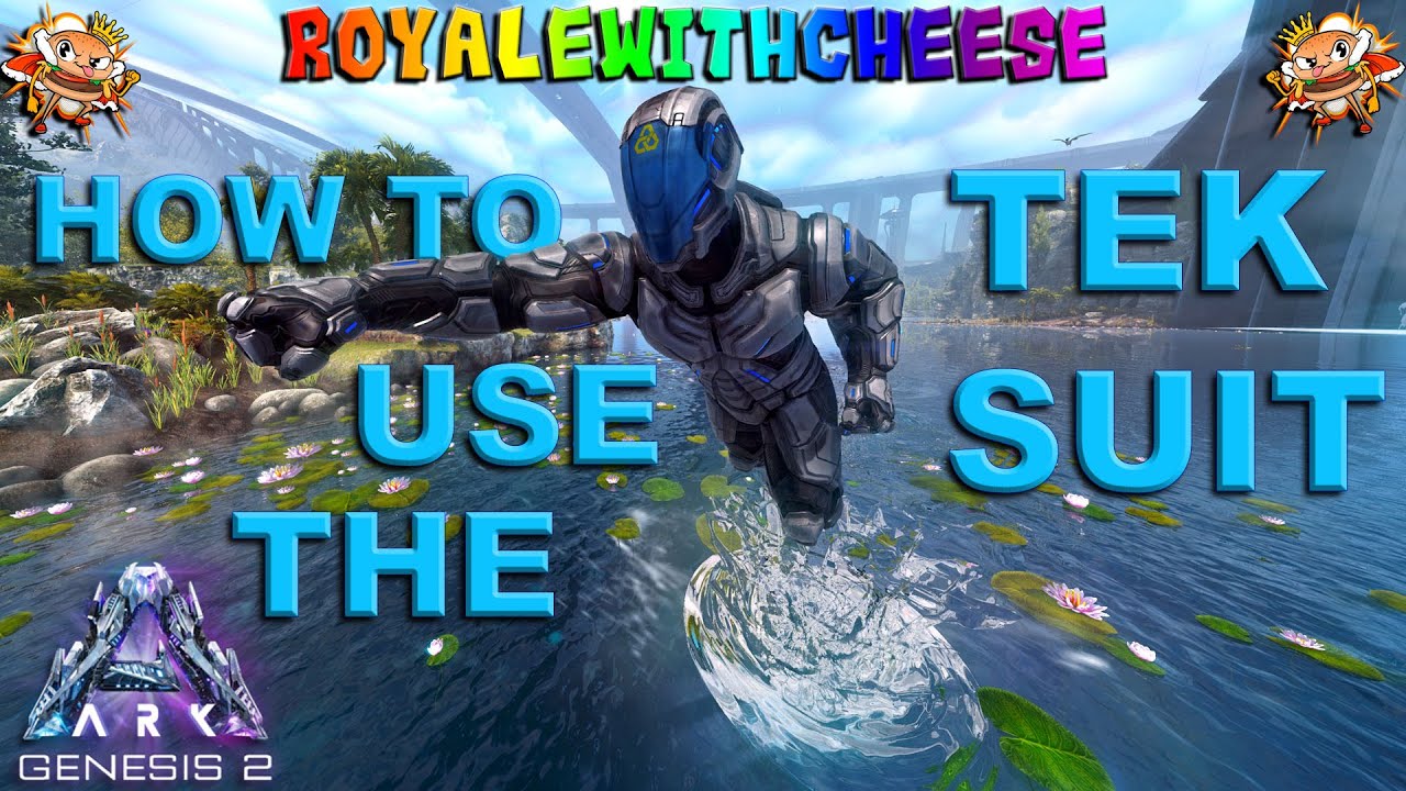 Ark Genesis 2 How To Use Tek Armor! Federation Armor Guide! - Ark How To Use Tek Armor