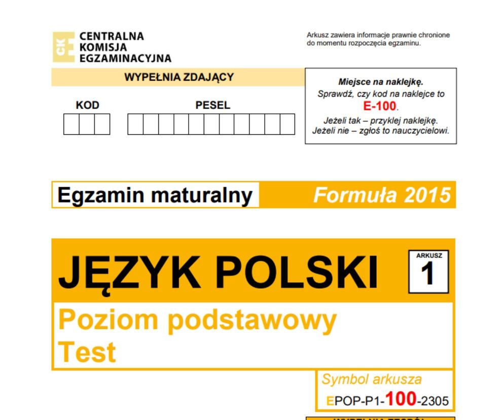 Matura 2014 Polski Arkusz Pdf
