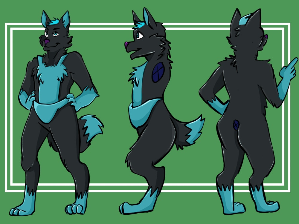 Art of your furry or reference sheet of your fursona | Upwork How To Determine Your Fursona