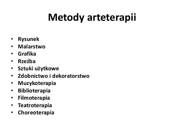 Arteterapia jako metoda pracy z osobami z autyzmem Metody Pracy Z Osobami Starszymi