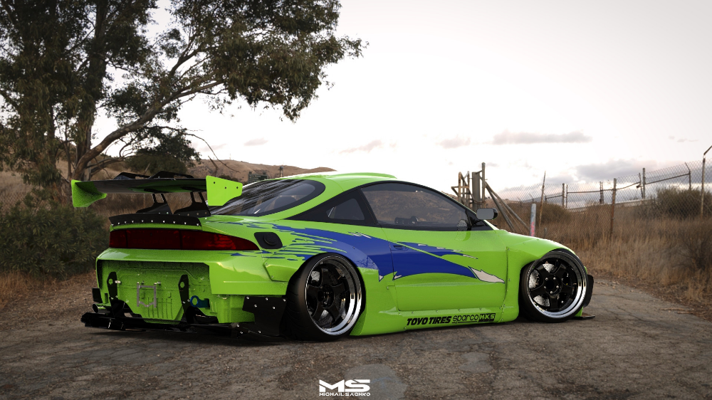 Mitsubishi Eclipse 2g Body Kit