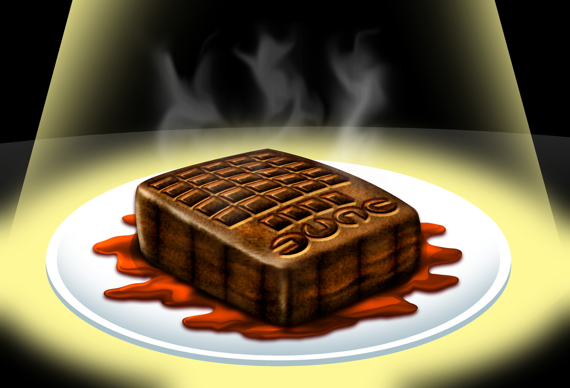 Steak In The Shape Of Mettaton S Face