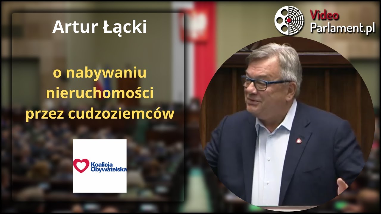 Artur Łącki - o nabywaniu nieruchomości przez cudzoziemców - YouTube Ustawa O Nabywaniu Nieruchomości Przez Cudzoziemców