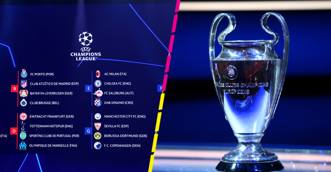 Así quedaron los grupos de la Champions League 2022-2023 Ligue Des Champions 2022