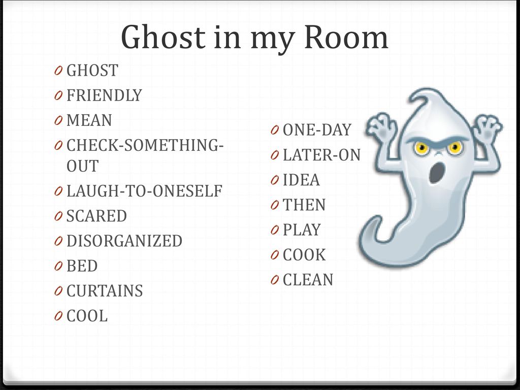 ASL Storytelling. - ppt download Ghost In My Room Asl Story