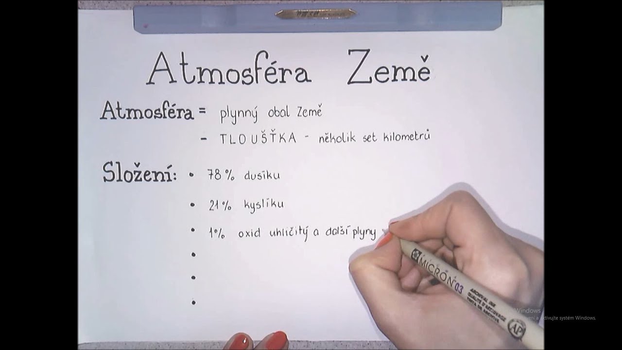 Atmosféra Země, Složení atmosféry, Atmosférický tlak - YouTube Od Czego Zależy Atmosfera W Klasie