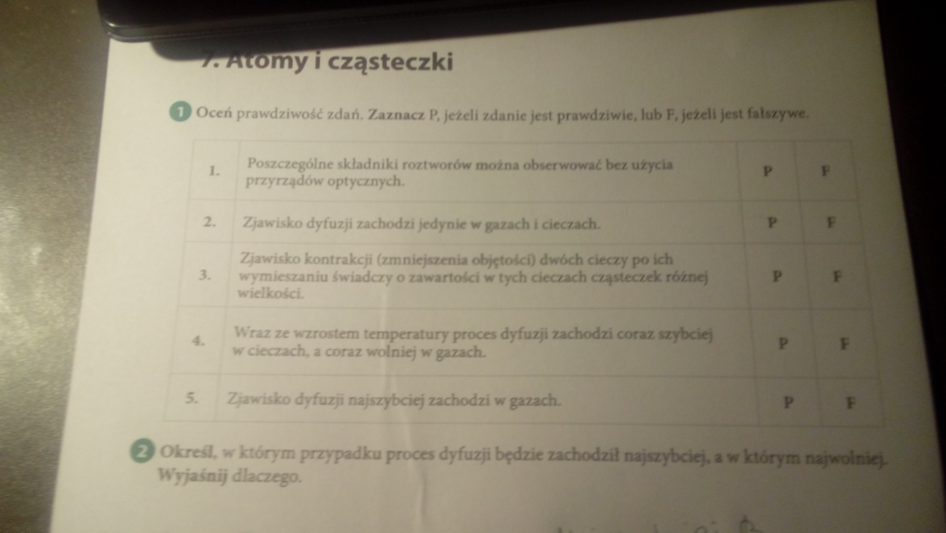 Atomy I Cząsteczki Klasa 7 Atomy I Czasteczki Sprawdzian Klasa 7 Nowa Era