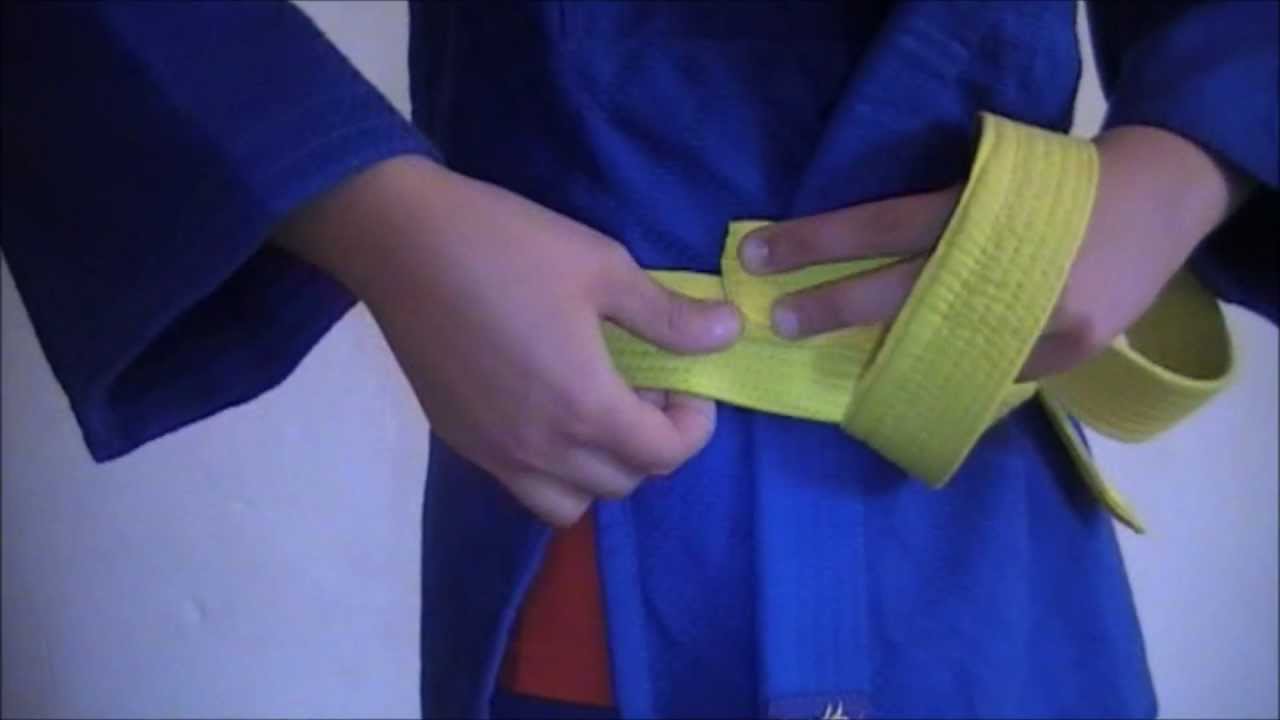 Comment Mettre Sa Ceinture De Judo