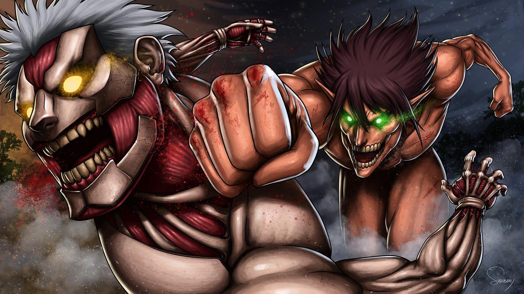 Attack On Titan Armored Titan Wallpapers - Top Free Attack On Titan Attack On Titan Eren Armor