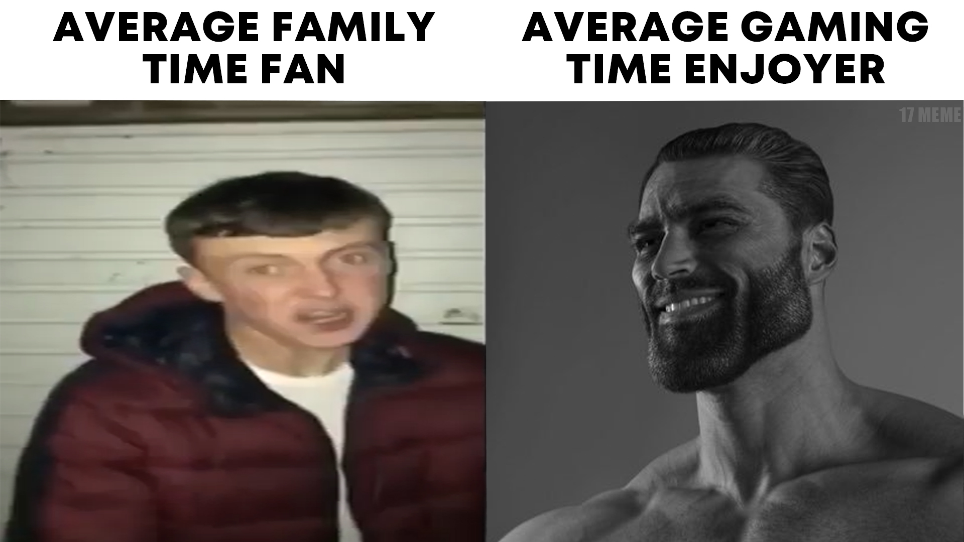 Average family time fan VS average gaming time enjoyer | Average Fan vs Average Fan Vs Average Enjoyer