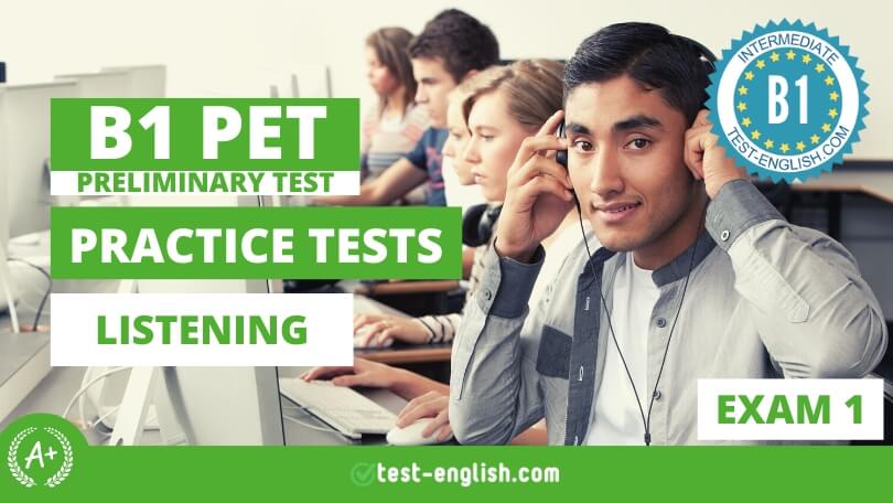 B1 PET - Exam 1 - Listening - Test-English English Class B1 Test Unit 1 Chomikuj