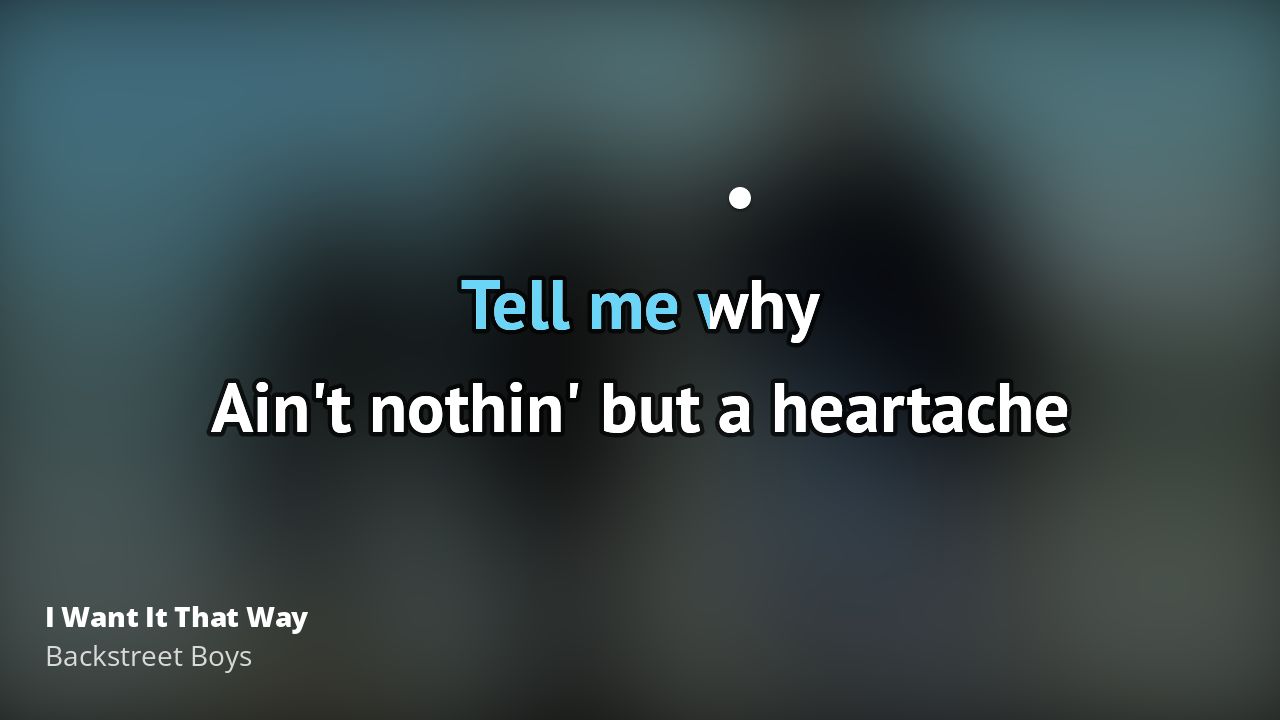 Backstreet Boys – I Want It That Way | Tekst piosenki, tłumaczenie I Want It That Way Tekst