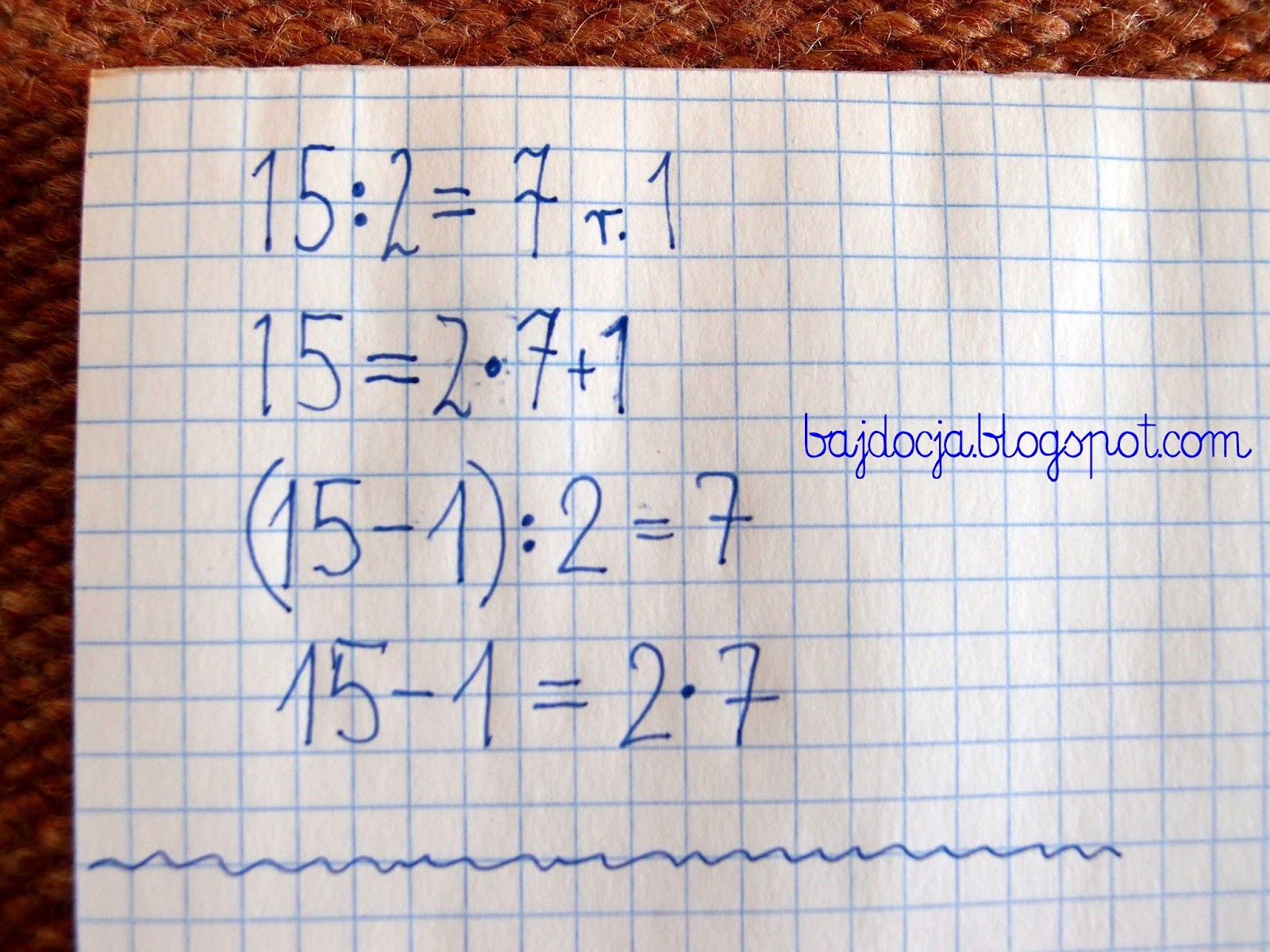 Dzielenie Z Resztą Klasa 4 Do Wydruku