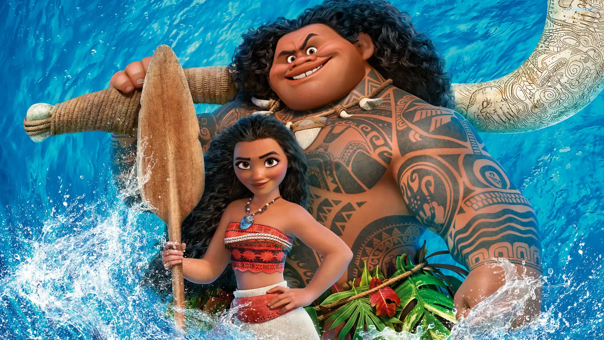 Bajka, Postacie, Vaiana Skarb oceanu, Moana, Chief Tui Vaiana Skarb Oceanu Cala Bajka Pl