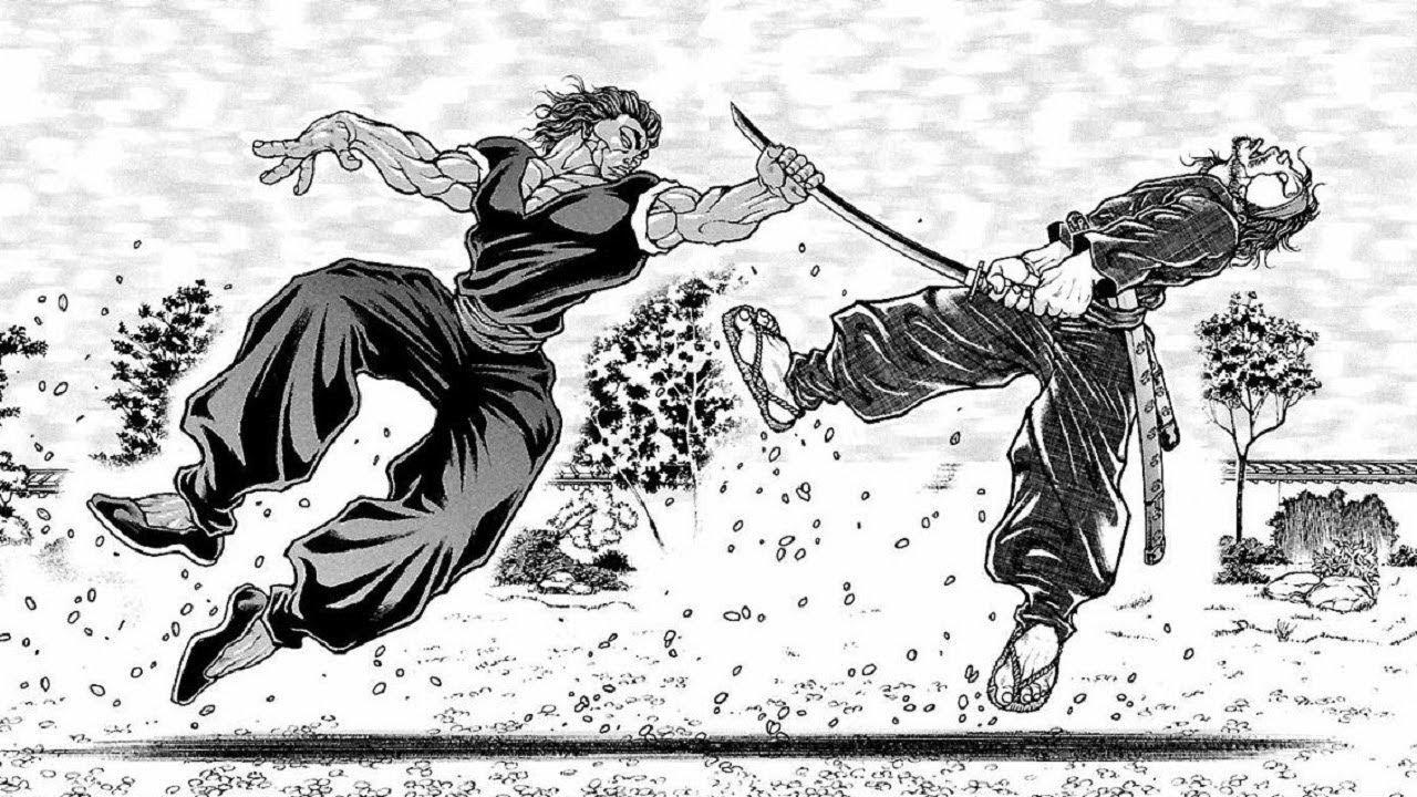 Baki Dou I || Musashi Miyamoto vs Yujiro Hanma (Manga Short Edit) - YouTube Musashi Miyamoto Vs Yujiro Hanma
