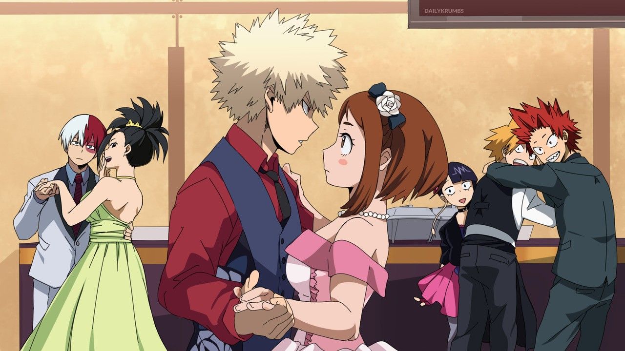 Bakugo et Uraraka de My Hero Academia sont en couple le temps d’un My Hero Academia Bakugou And Uraraka