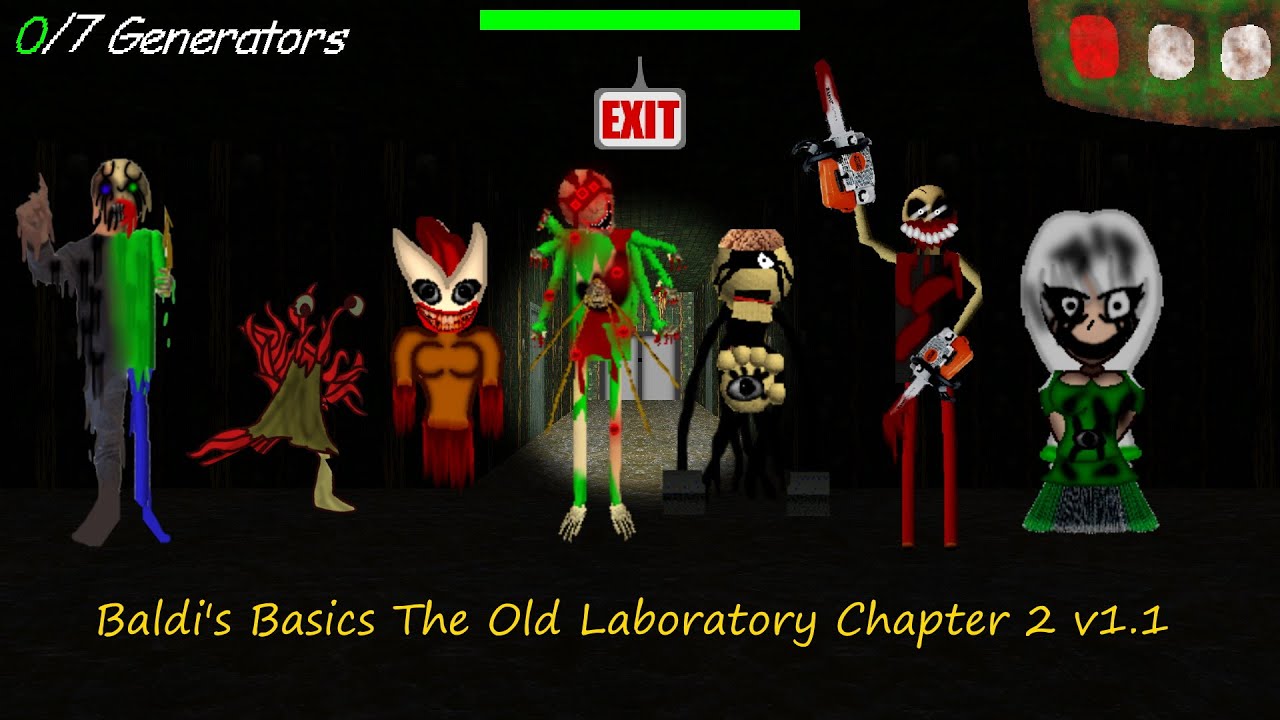 Baldi's Basics The Old Laboratory Chapter 2 v1.1 [Baldi's Basics] [Mods] Baldis Basics The Old Laboratory Chapter 2