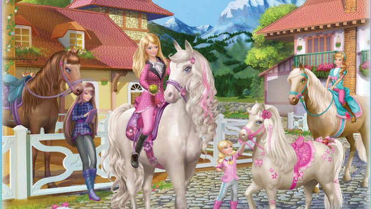 Barbie i Jej Siostry w Krainie Kucyków - Animajka Barbie I Jej Siostry W Krainie Kucyków