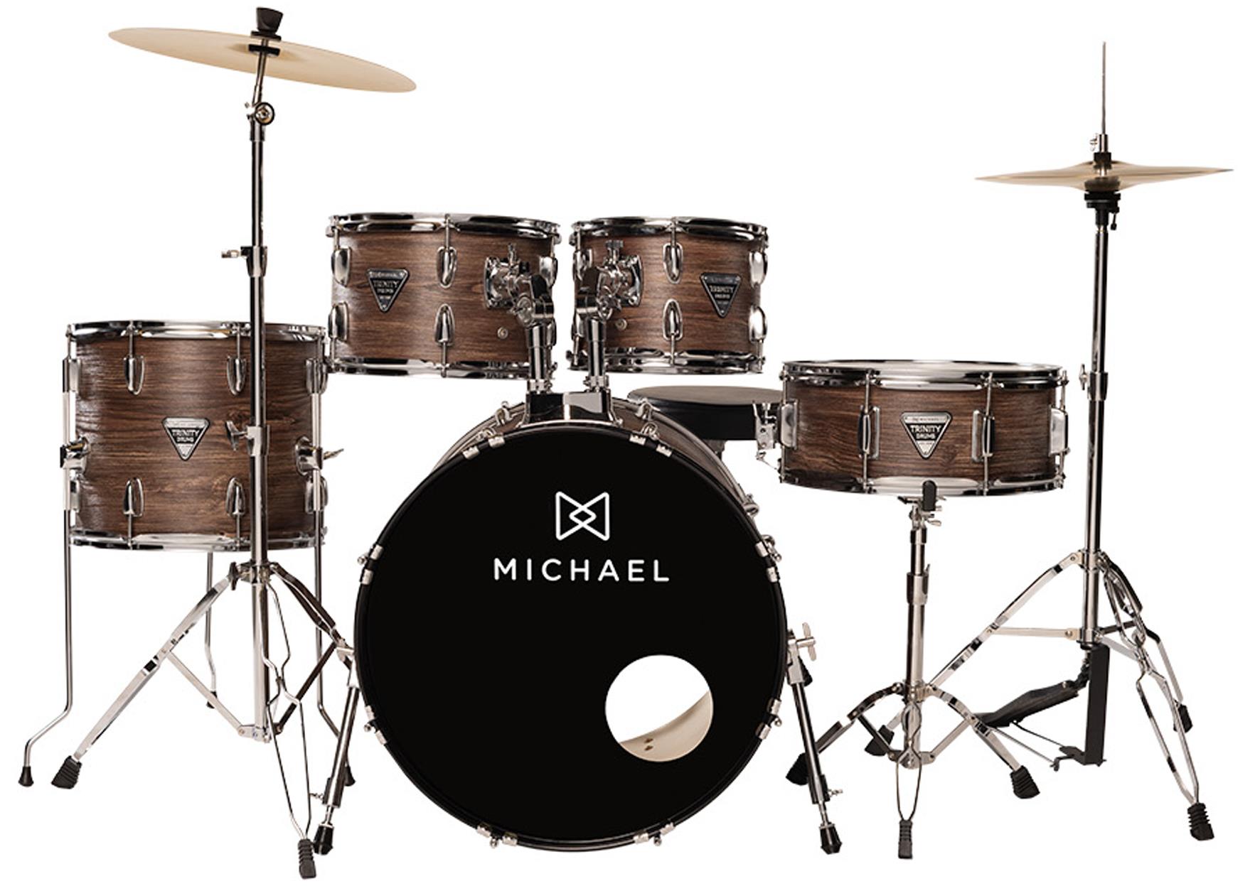 Bateria Acústica Michael DMT322 MSP (Bumbo 22''/Completa) - Porão Bateria Artylerii Przeciwdesantowej Nr 43
