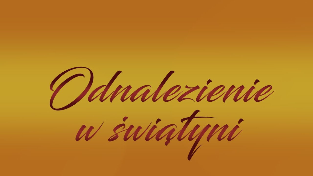 #BedekerRóżańcowy | Odnalezienie Pana Jezusa | ks. Piotr Mieloszyński Odnalezienie Pana Jezusa W świątyni Ewangelia