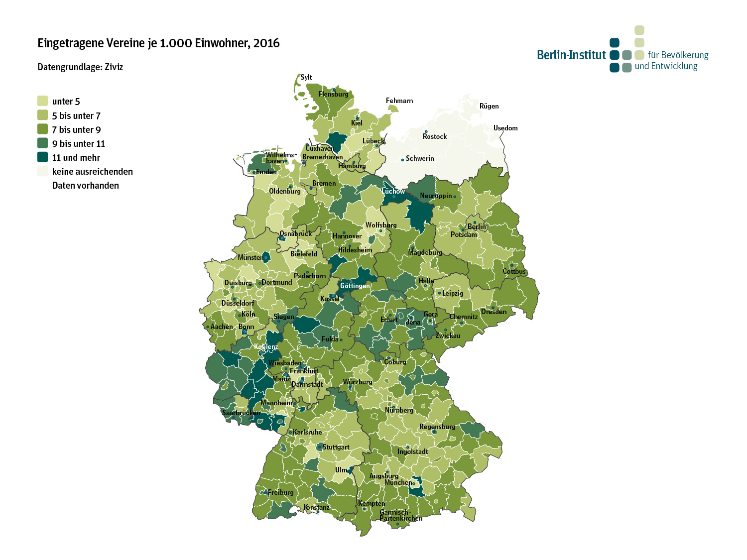 Berlin-Institut für Bevölkerung und Entwicklung | Lebensverhältnisse in Stadt Und Land In Deutschland Sprawdzian