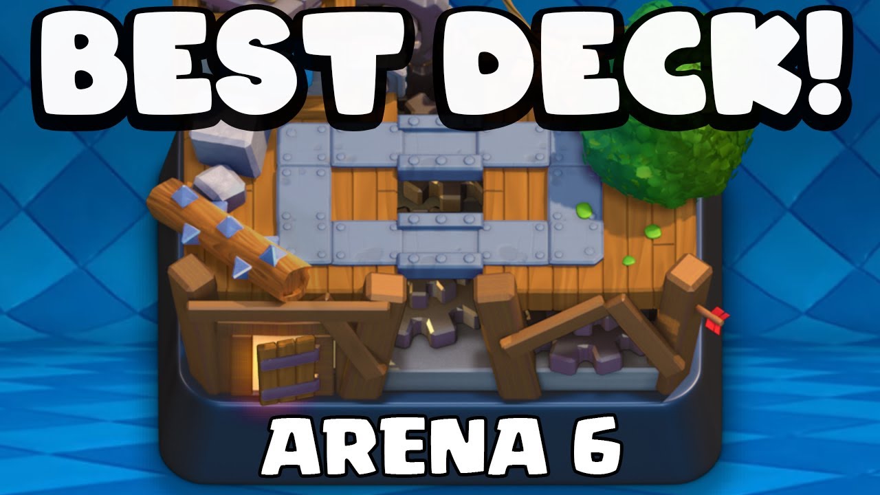 Best Arena 6 Deck in Clash Royale - YouTube Best Clash Royale Deck Arena 6