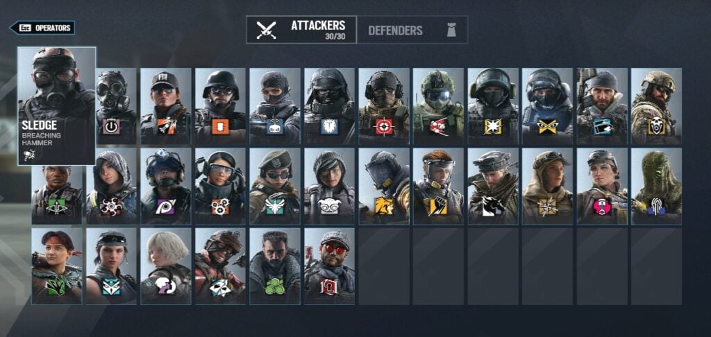 Best Defender Operators Rainbow Six Siege