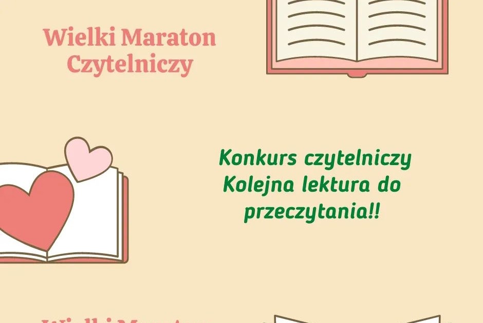 Maraton Czytelniczy 2015 16 Lektury